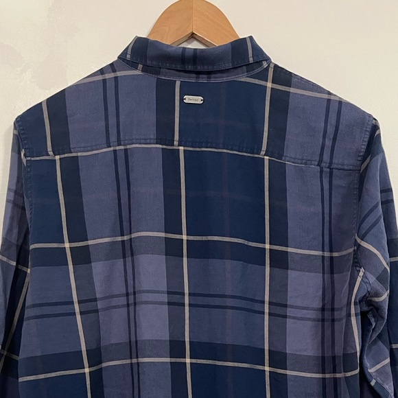 Barbour Tartan Plaid Bredon Long Sleeve Shirt 14 - Picture 4 of 11